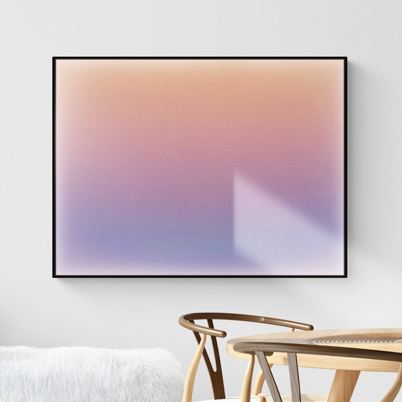 Tableau horizontal de marque Kupko avec cadre noir