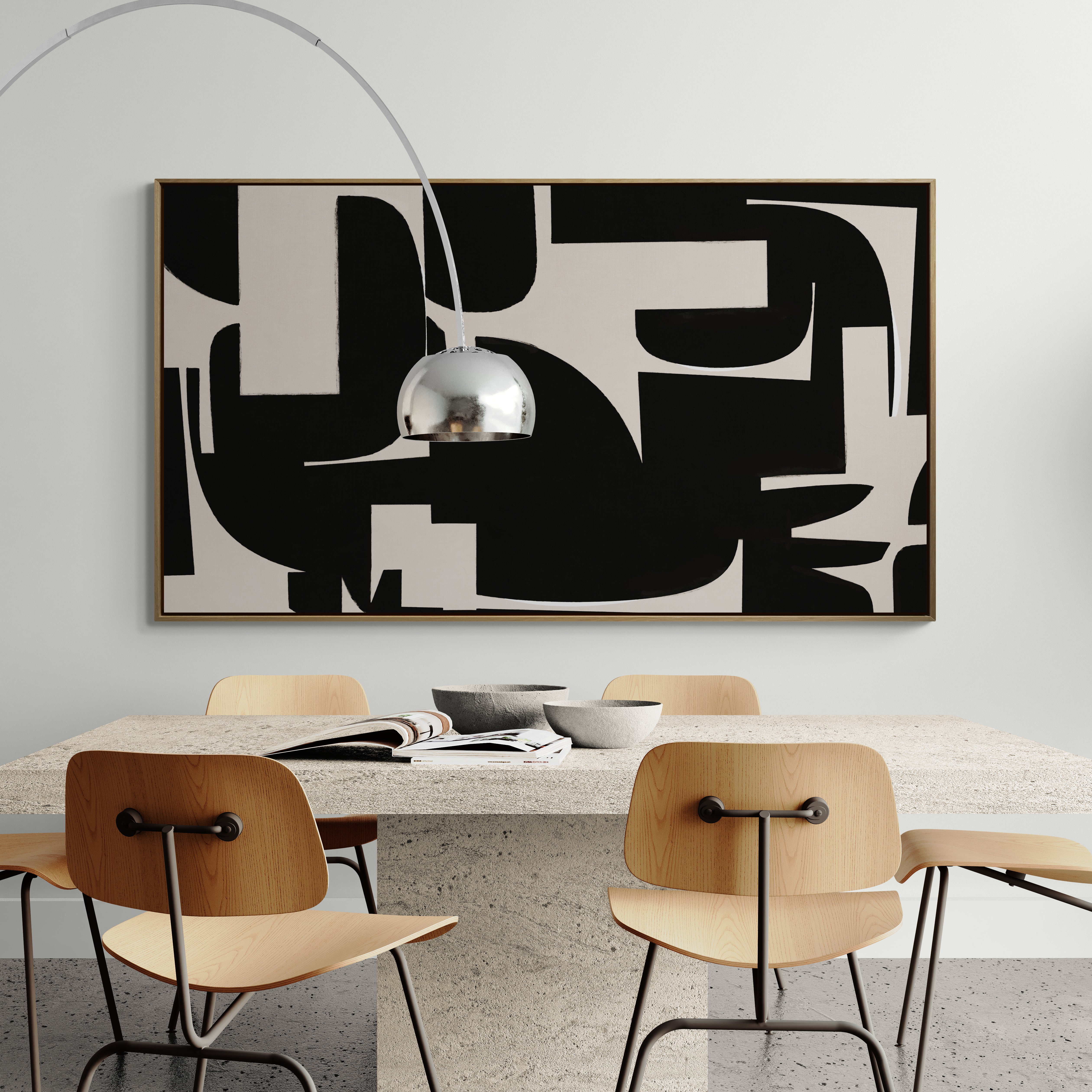 Opus Collection – Geometric and structured paintings – KUPKO